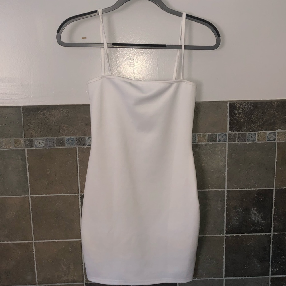 White Bodycon Dress!
